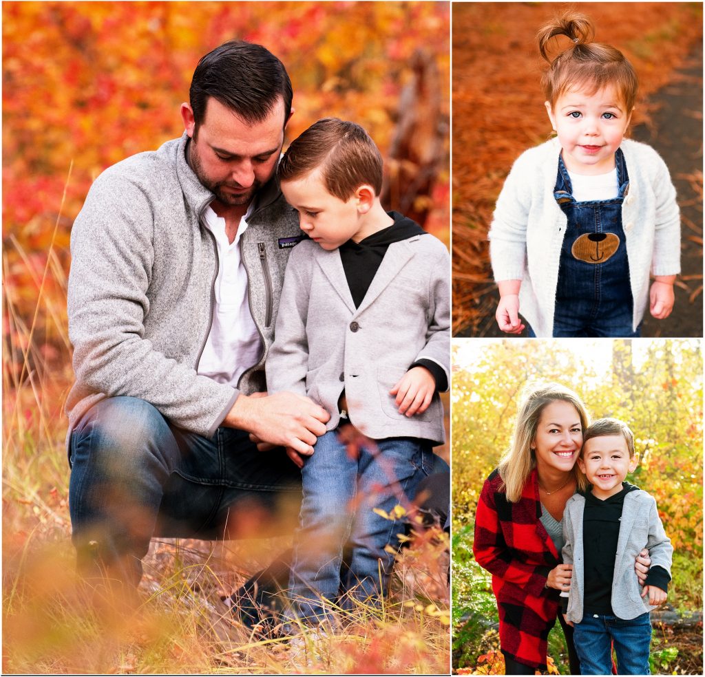 Fall family photos in suncadia