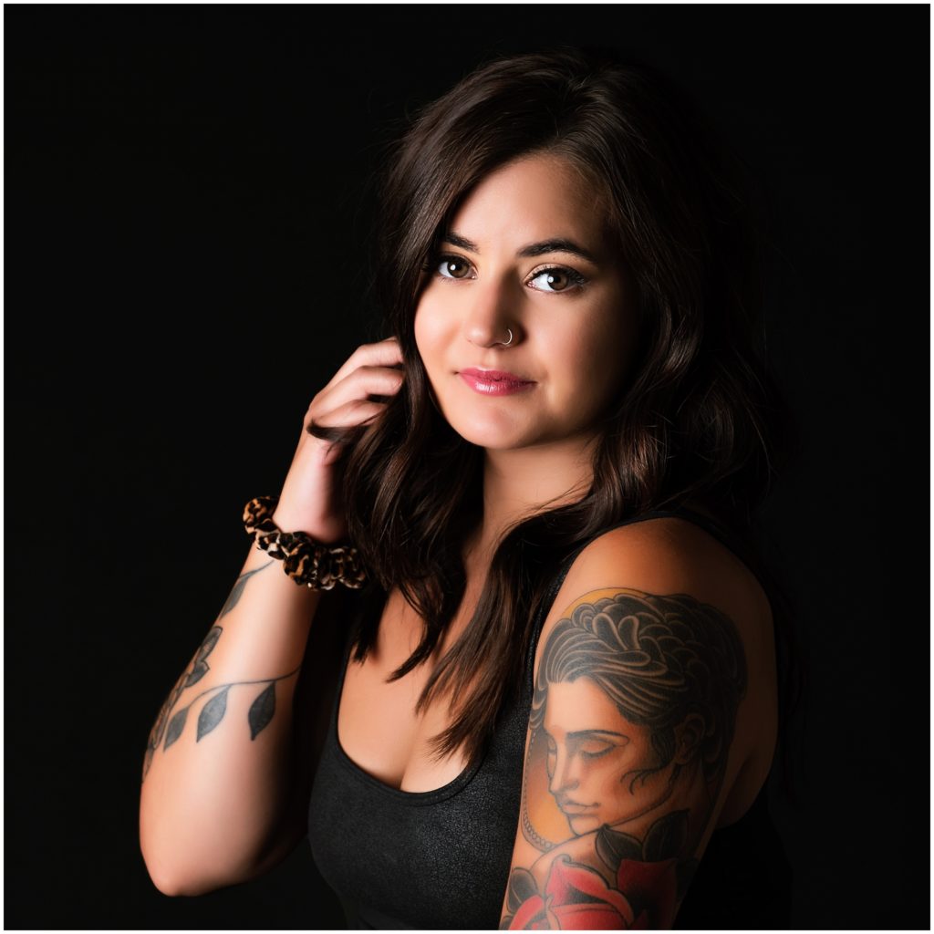 RoseMary + Ink Artistry Branding Portraits for Ellensburg Makeup Artist